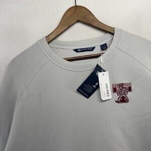 Texas A&M Sweatshirt Men's 2XL Gray Aggies Embroidered Crewneck Retro Logo NEW